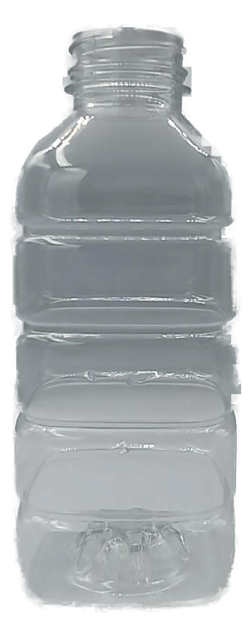 Envase rígido transparente para uso farmacéutico